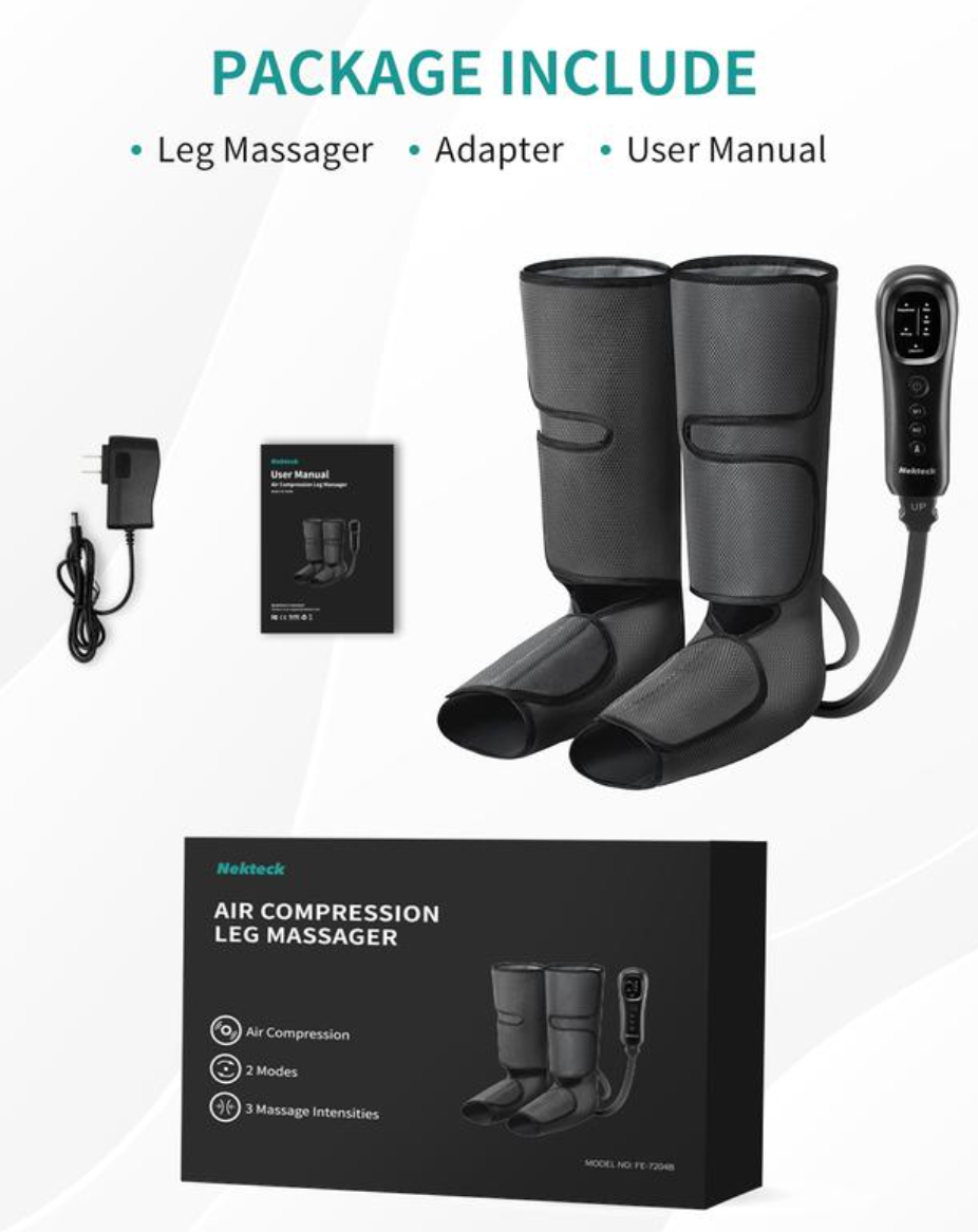 Velgo leg and foot massager
